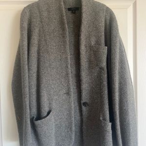J. Crew Merino/Alpaca/Poly Blend Cocoon Sweater Blazer Cardigan